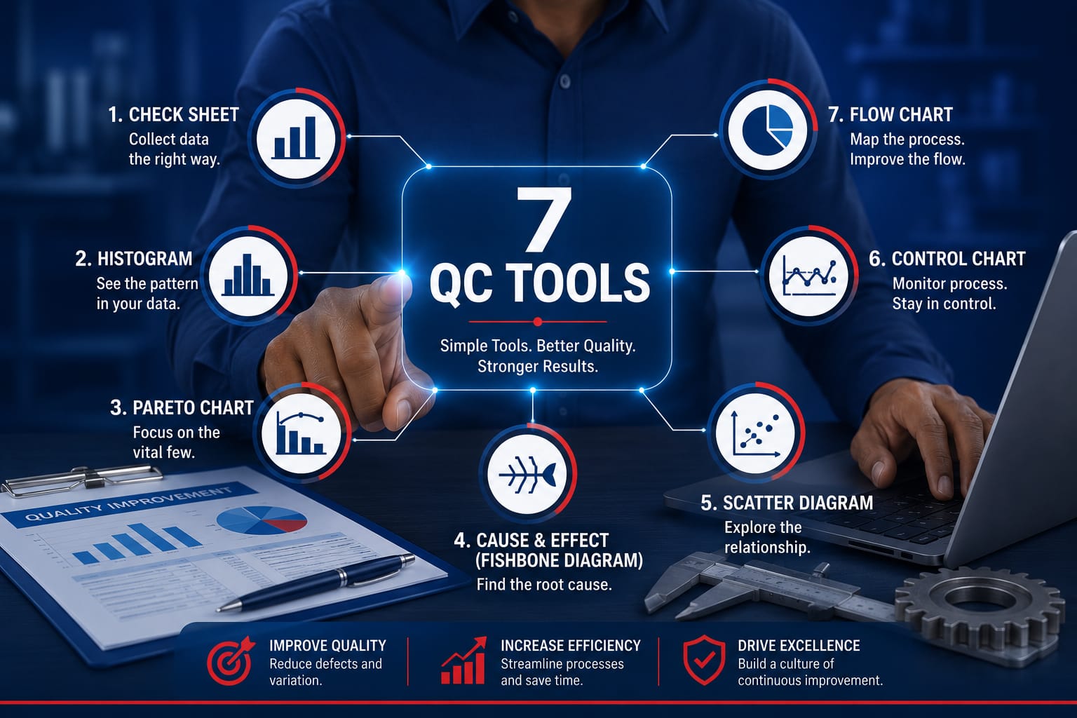 7 QC Tools for Quality Improvement Training Course